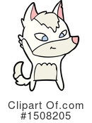 Wolf Clipart #1508205 by lineartestpilot