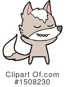 Wolf Clipart #1508230 by lineartestpilot