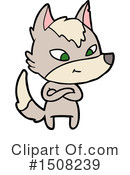 Wolf Clipart #1508239 by lineartestpilot