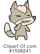 Wolf Clipart #1508241 by lineartestpilot
