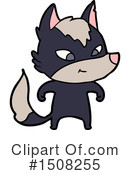 Wolf Clipart #1508255 by lineartestpilot