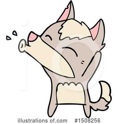 Royalty-Free (RF) Wolf Clipart Illustration by lineartestpilot - Stock Sample #1508256
