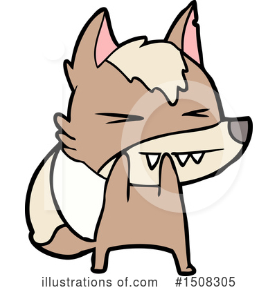 Royalty-Free (RF) Wolf Clipart Illustration by lineartestpilot - Stock Sample #1508305