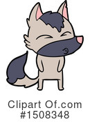 Wolf Clipart #1508348 by lineartestpilot