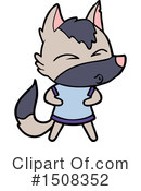 Wolf Clipart #1508352 by lineartestpilot