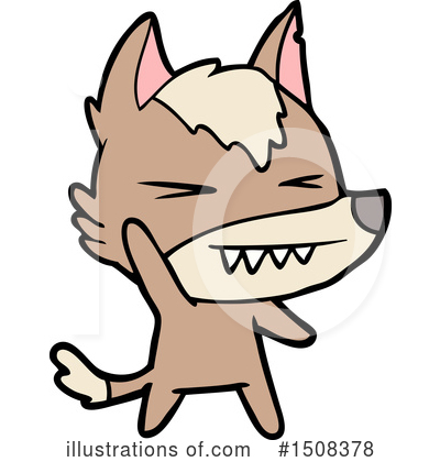 Royalty-Free (RF) Wolf Clipart Illustration by lineartestpilot - Stock Sample #1508378