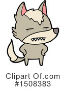 Wolf Clipart #1508383 by lineartestpilot