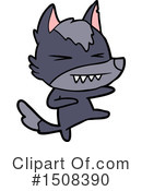 Wolf Clipart #1508390 by lineartestpilot