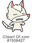 Wolf Clipart #1508427 by lineartestpilot