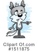 Wolf Clipart #1511875 by Cory Thoman