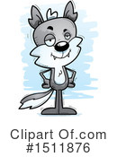 Wolf Clipart #1511876 by Cory Thoman