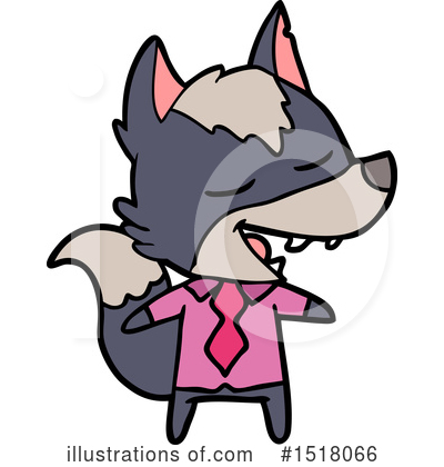 Royalty-Free (RF) Wolf Clipart Illustration by lineartestpilot - Stock Sample #1518066