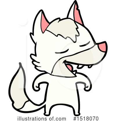 Royalty-Free (RF) Wolf Clipart Illustration by lineartestpilot - Stock Sample #1518070