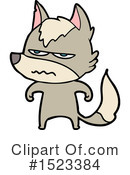 Wolf Clipart #1523384 by lineartestpilot