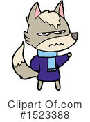 Wolf Clipart #1523388 by lineartestpilot