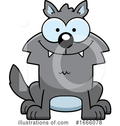Royalty-Free (RF) Wolf Clipart Illustration by Cory Thoman - Stock Sample #1666078