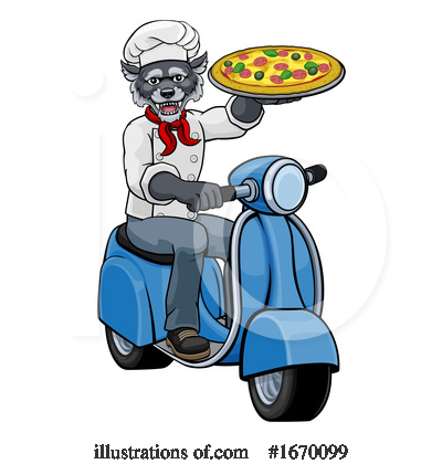 Scooter Clipart #1670099 by AtStockIllustration