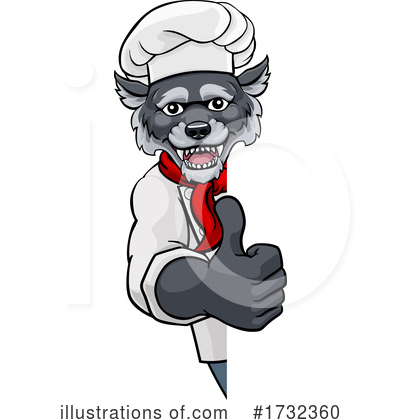 Royalty-Free (RF) Wolf Clipart Illustration by AtStockIllustration - Stock Sample #1732360