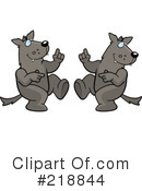 Wolf Clipart #218844 by Cory Thoman