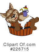 Wolf Mascot Clipart #226715 by Mascot Junction