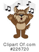 Wolf Mascot Clipart #226720 by Toons4Biz