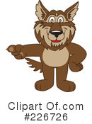 Wolf Mascot Clipart #226726 by Mascot Junction