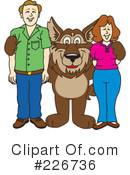 Wolf Mascot Clipart #226736 by Mascot Junction
