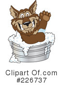 Wolf Mascot Clipart #226737 by Mascot Junction