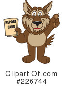 Wolf Mascot Clipart #226744 by Mascot Junction