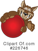 Wolf Mascot Clipart #226746 by Mascot Junction
