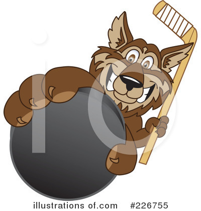 Wolf School Mascot Clipart #226755 by Mascot Junction
