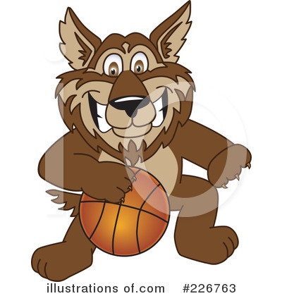 Wolf School Mascot Clipart #226763 by Mascot Junction