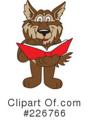 Wolf Mascot Clipart #226766 by Mascot Junction