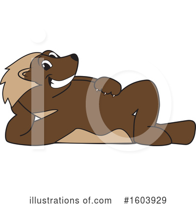Wolverine Mascot Clipart #1603929 by Mascot Junction