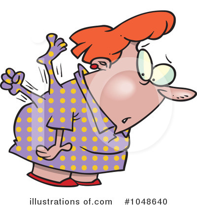 Royalty-Free (RF) Woman Clipart Illustration by toonaday - Stock Sample #1048640