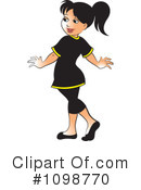 Woman Clipart #1098770 by Lal Perera
