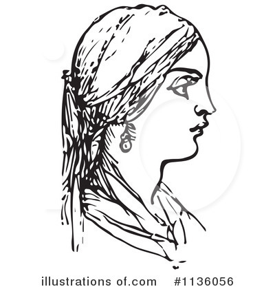 Royalty-Free (RF) Woman Clipart Illustration by Picsburg - Stock Sample #1136056