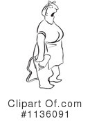 Woman Clipart #1136091 by Picsburg