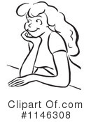Woman Clipart #1146308 by Picsburg