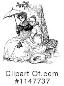 Woman Clipart #1147737 by Prawny Vintage
