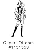 Woman Clipart #1151553 by Cory Thoman