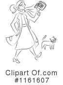 Woman Clipart #1161607 by Cherie Reve