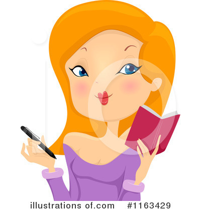 Taking Notes Clipart #1163429 by BNP Design Studio
