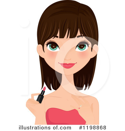 Makeup Clipart #1198868 by Melisende Vector