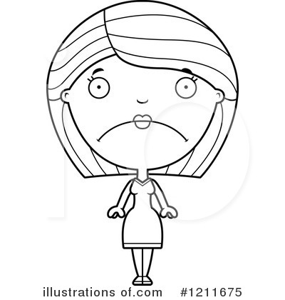 Royalty-Free (RF) Woman Clipart Illustration by Cory Thoman - Stock Sample #1211675