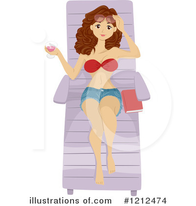 Royalty-Free (RF) Woman Clipart Illustration by BNP Design Studio - Stock Sample #1212474
