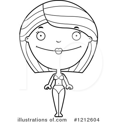 Royalty-Free (RF) Woman Clipart Illustration by Cory Thoman - Stock Sample #1212604