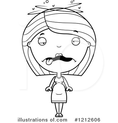 Royalty-Free (RF) Woman Clipart Illustration by Cory Thoman - Stock Sample #1212606