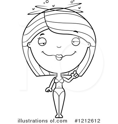 Royalty-Free (RF) Woman Clipart Illustration by Cory Thoman - Stock Sample #1212612