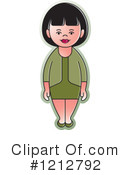 Woman Clipart #1212792 by Lal Perera